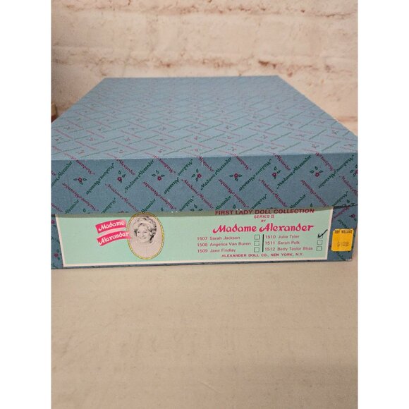 Julia Tyler Madame Alexander 14" Doll First Ladies Series - Picture 3 of 3